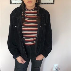 Black corduroy jacket from Cabela’s.